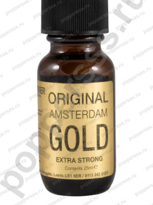 Попперс AMSTERDAM GOLD 25 мл купить — poppersss.ru
