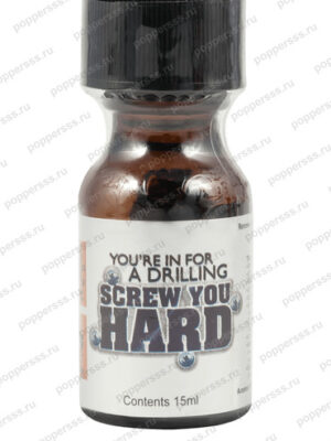 Попперс SCREW YOU HARD 15 мл — фото, poppersss.ru