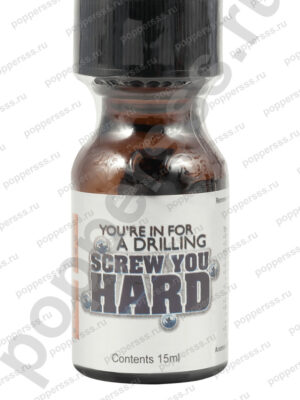 Попперс SCREW YOU HARD 15 мл купить — poppersss.ru