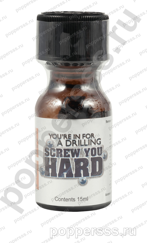 poppersss 0024 poppers screw you hard 15 ml Попперс SCREW YOU HARD 15 мл купить — poppersss.ru