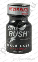 Попперс Super Rush Black 10 мл купить — poppersss.ru