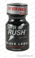 Попперс Super Rush Black 10 мл — фото, poppersss.ru