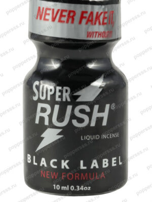 Попперс Super Rush Black 10 мл — фото, poppersss.ru