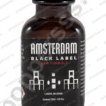 Попперс AMSTERDAM BLACK LABEL 24 мл купить — poppersss.ru