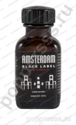 Попперс AMSTERDAM BLACK LABEL 24 мл купить — poppersss.ru