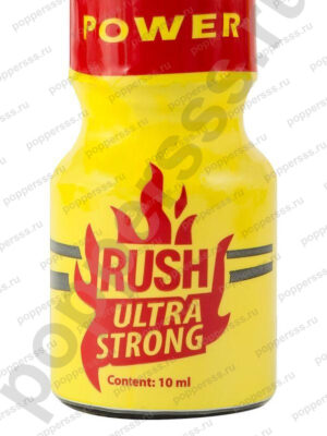 Попперс Rush Ultra Strong 10 мл купить — poppersss.ru