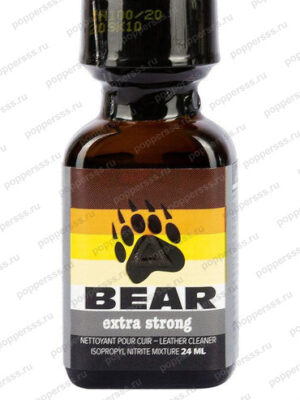 Попперс Bear extra strong 24 мл — фото, poppersss.ru