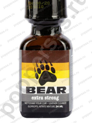 Попперс Bear extra strong 24 мл купить — poppersss.ru