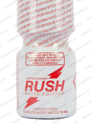 Попперс RUSH white edition 10 мл — фото, poppersss.ru