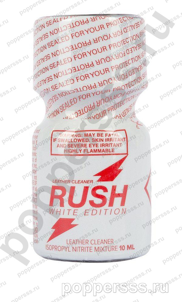 poppersss 0086 poppers rush white edition Попперс RUSH white edition 10 мл купить — poppersss.ru