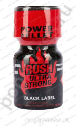 Попперс RUSH ultra strong black 10 мл купить — poppersss.ru