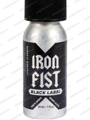 Попперс IRON FIST BLACK ( METAL) 24 мл — фото, poppersss.ru