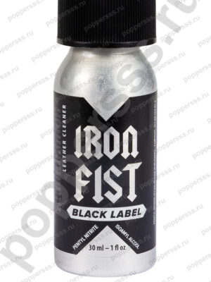 Попперс IRON FIST BLACK ( METAL) 24 мл купить — poppersss.ru