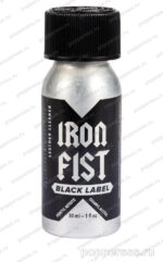 Попперс IRON FIST BLACK ( METAL) 24 мл — фото, poppersss.ru