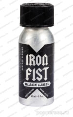 Попперс IRON FIST BLACK ( METAL) 24 мл — фото, poppersss.ru