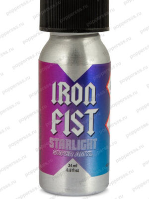 Попперс IRON FIST STARLIGHT 24 мл — фото, poppersss.ru