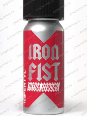 Попперс IRON FIST RED 24 мл — фото, poppersss.ru